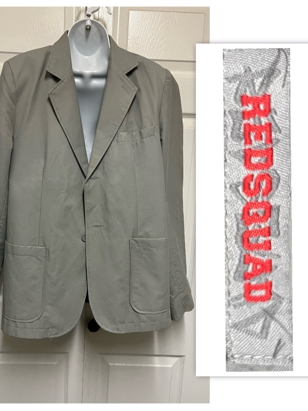 RedSquad Monaco GP78 Gray Blazer Jacket